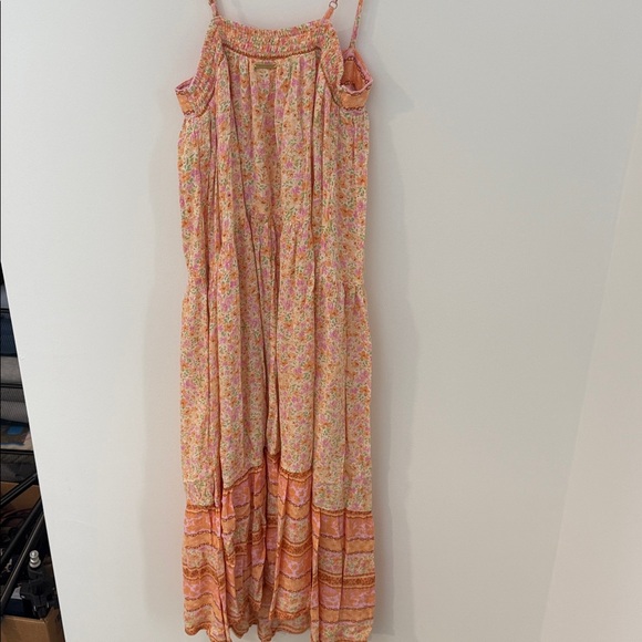Billabong Billabong Wish For You Dress Orange and Pink Strappy Dress - Picture 9 of 12